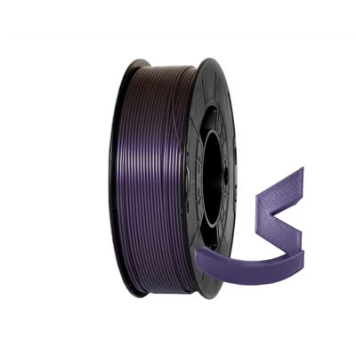 PLA-HD 1.75 mm / Violeta Nacar / Pearl Violet / Viola Perlato / 1Kg / Winkle stampa 3d